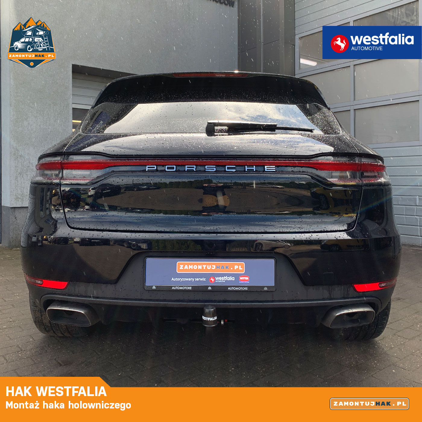hak westfalia w porshe